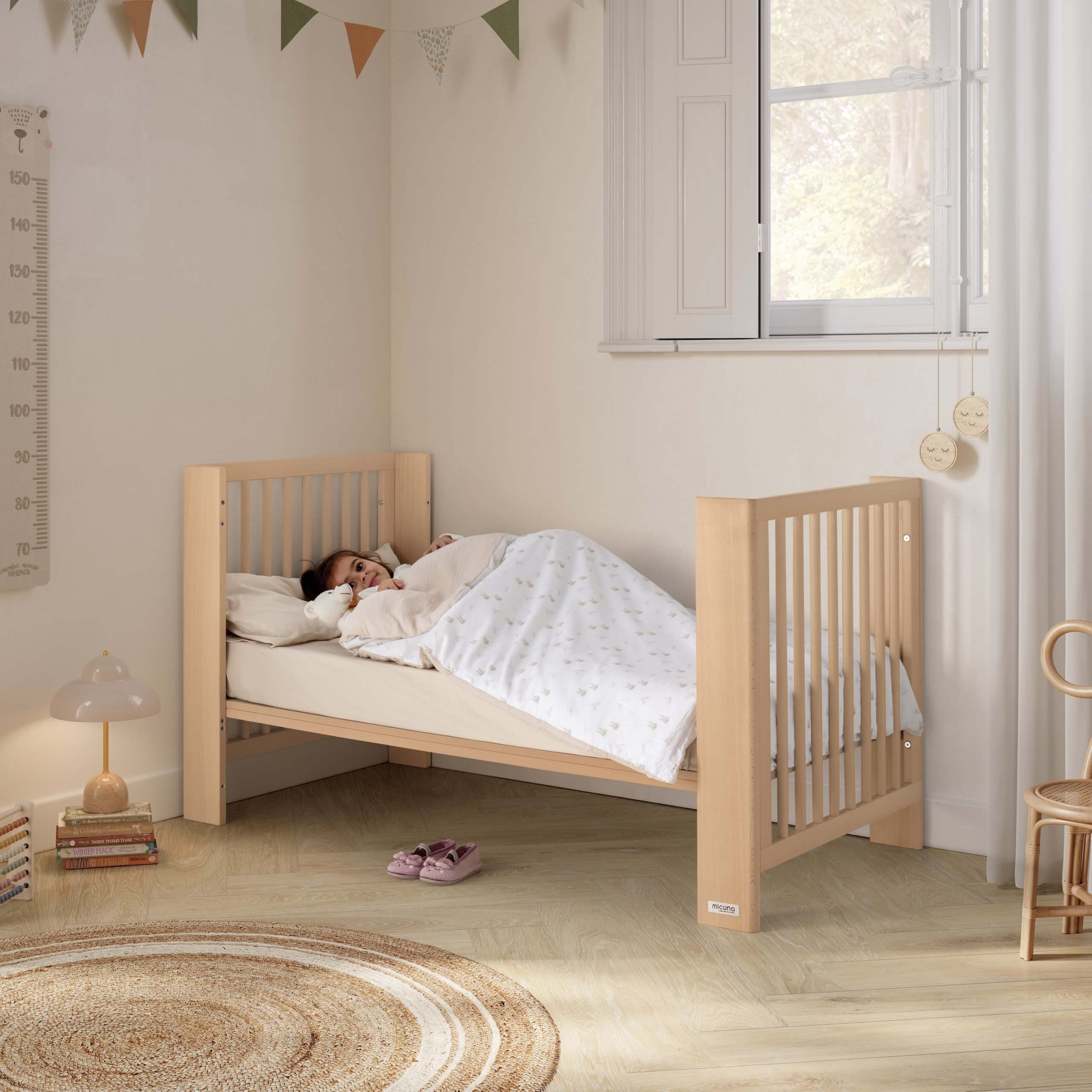 Converbaby Micuna Cuna Evolutiva 90x50 – 90x70 – 140x70 cm - Imagen 11