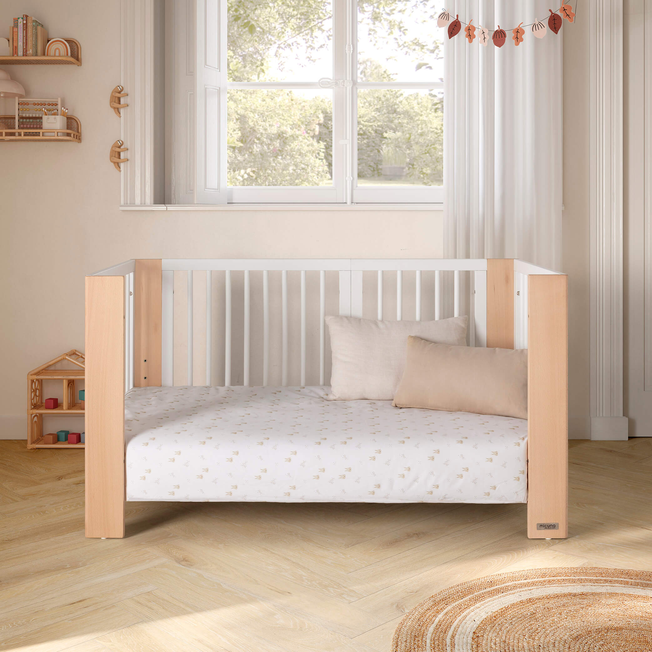 Converbaby Micuna Cuna Evolutiva 90x50 – 90x70 – 140x70 cm - Imagen 23